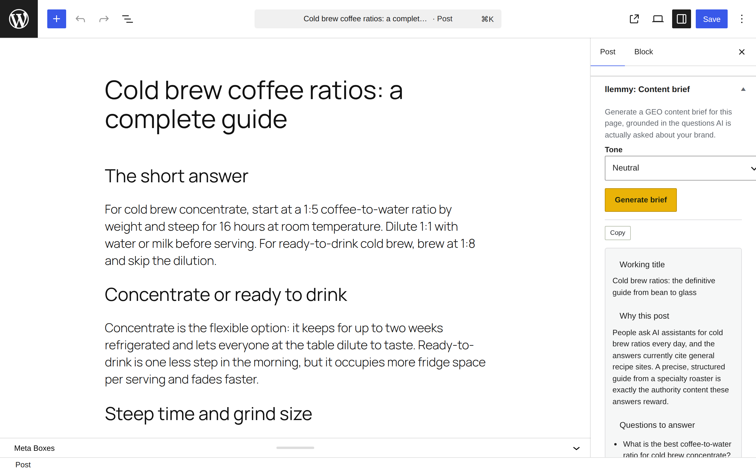 llemmy WordPress plugin screenshot 6